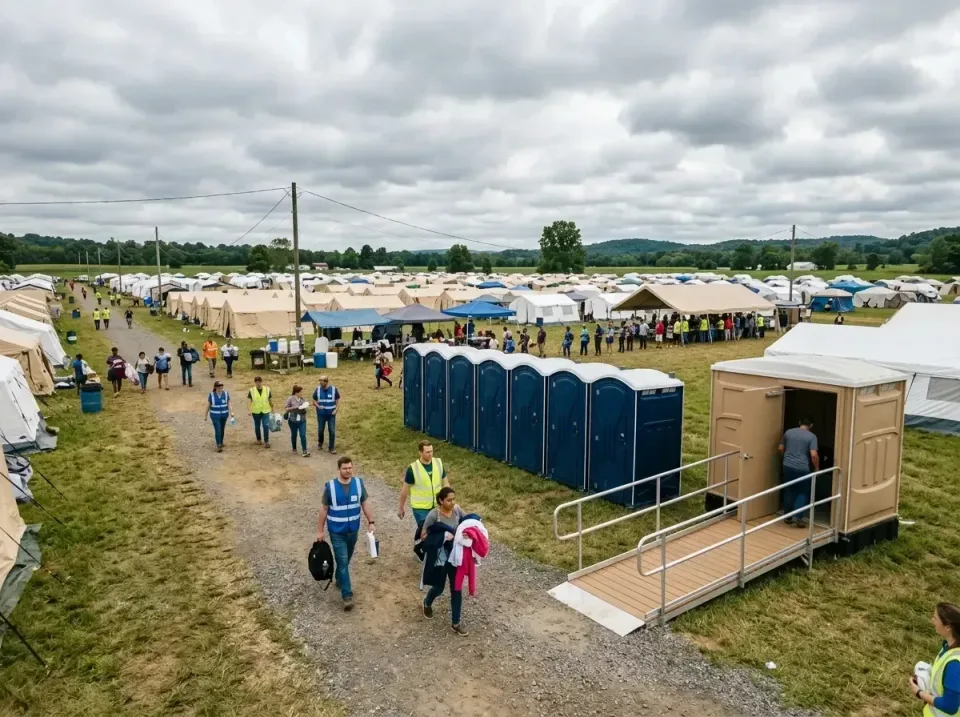disaster-relief-camp-restrooms-010 — frequently asked questions, Dumpster & Portable Bathrooms Rental in Walkersville, MD
